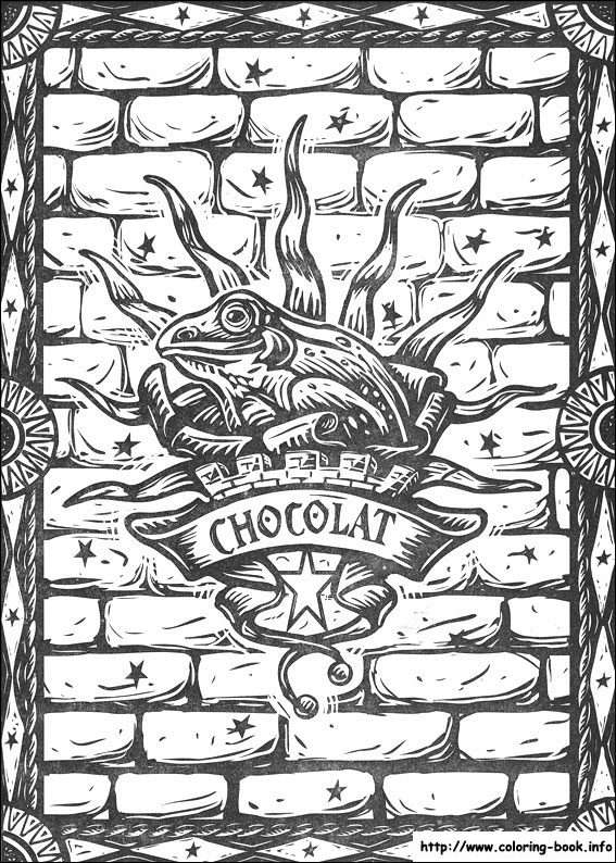 Harry Potter coloring picture